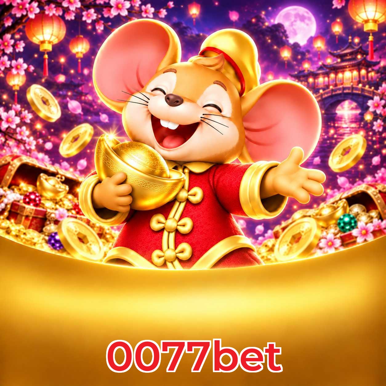 Roleta e slots Plushie Frenzy na 0077bet
